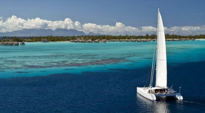Catamaran Bora Bora Tahaa y Raiatea | LAT.40