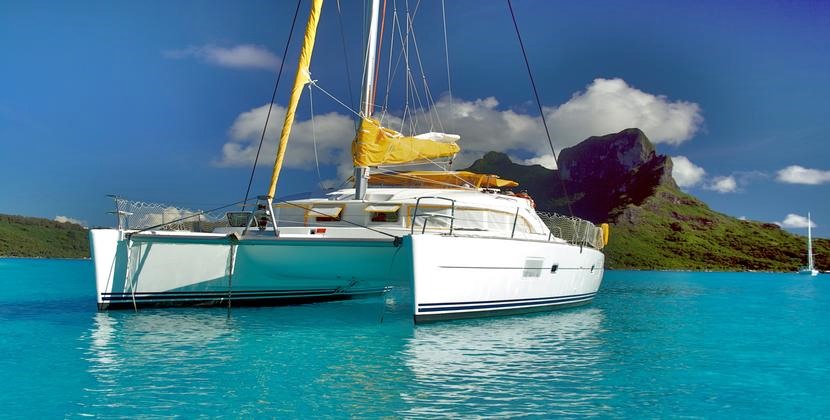 Catamaran Bora Bora Tahaa y Raiatea | LAT.40
