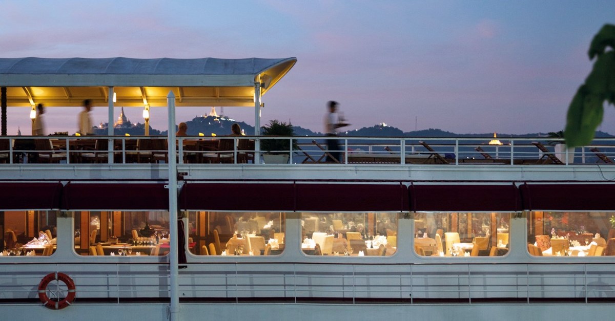 Belmond Road to Mandalay en Crucero Rio Irrawaddy