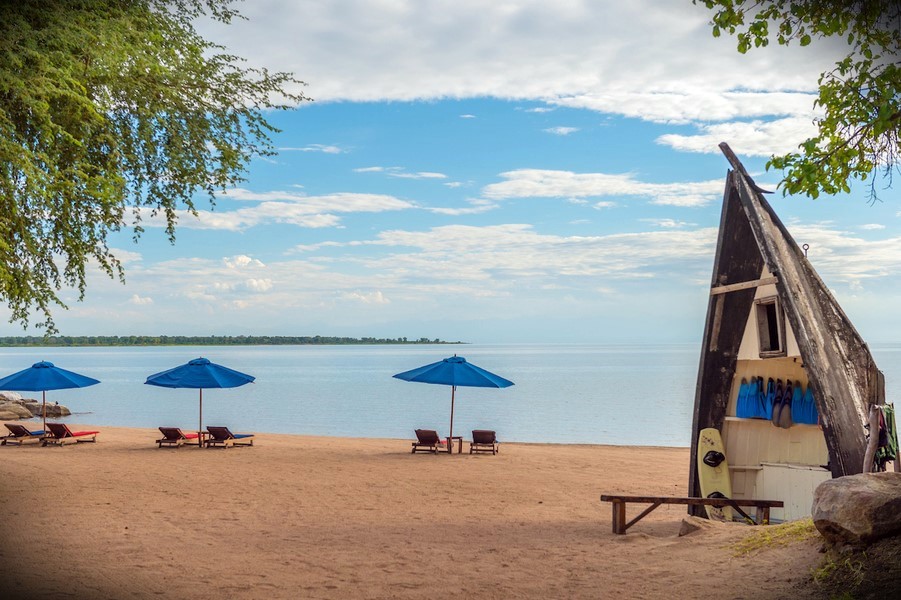Pumulani Lodge en Parque Nacional del Lago Malawi