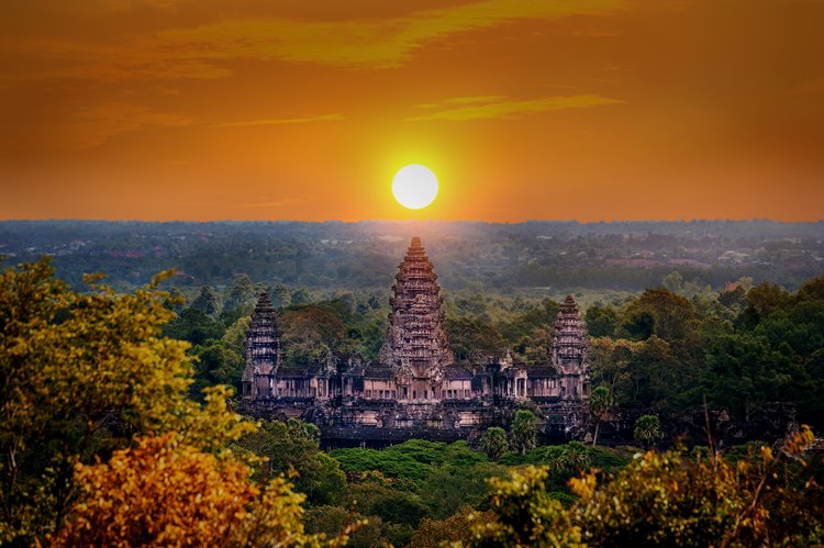 Luna de miel Japón, Camboya y Bawah diseñado por LAT.40
