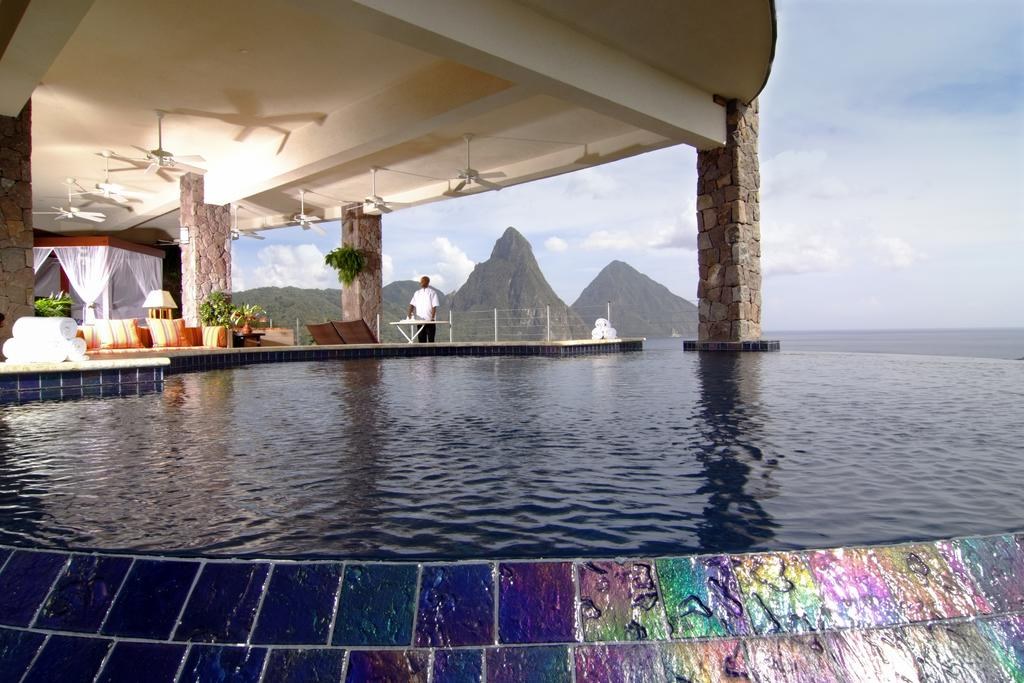 Jade Mountain en Santa Lucia