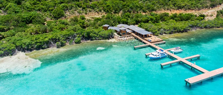 Oil Nut Bay en Virgen Gorda