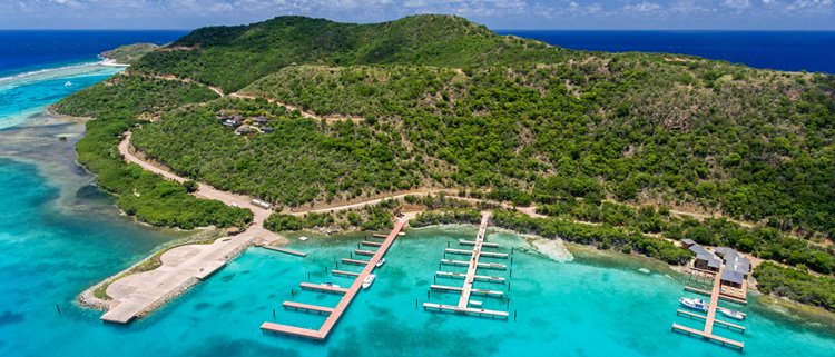 Oil Nut Bay en Virgen Gorda