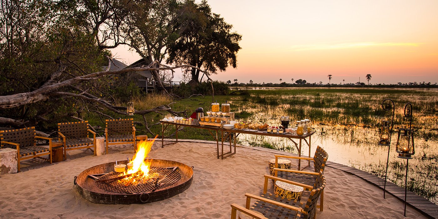 Abu Camp en Delta Okavango