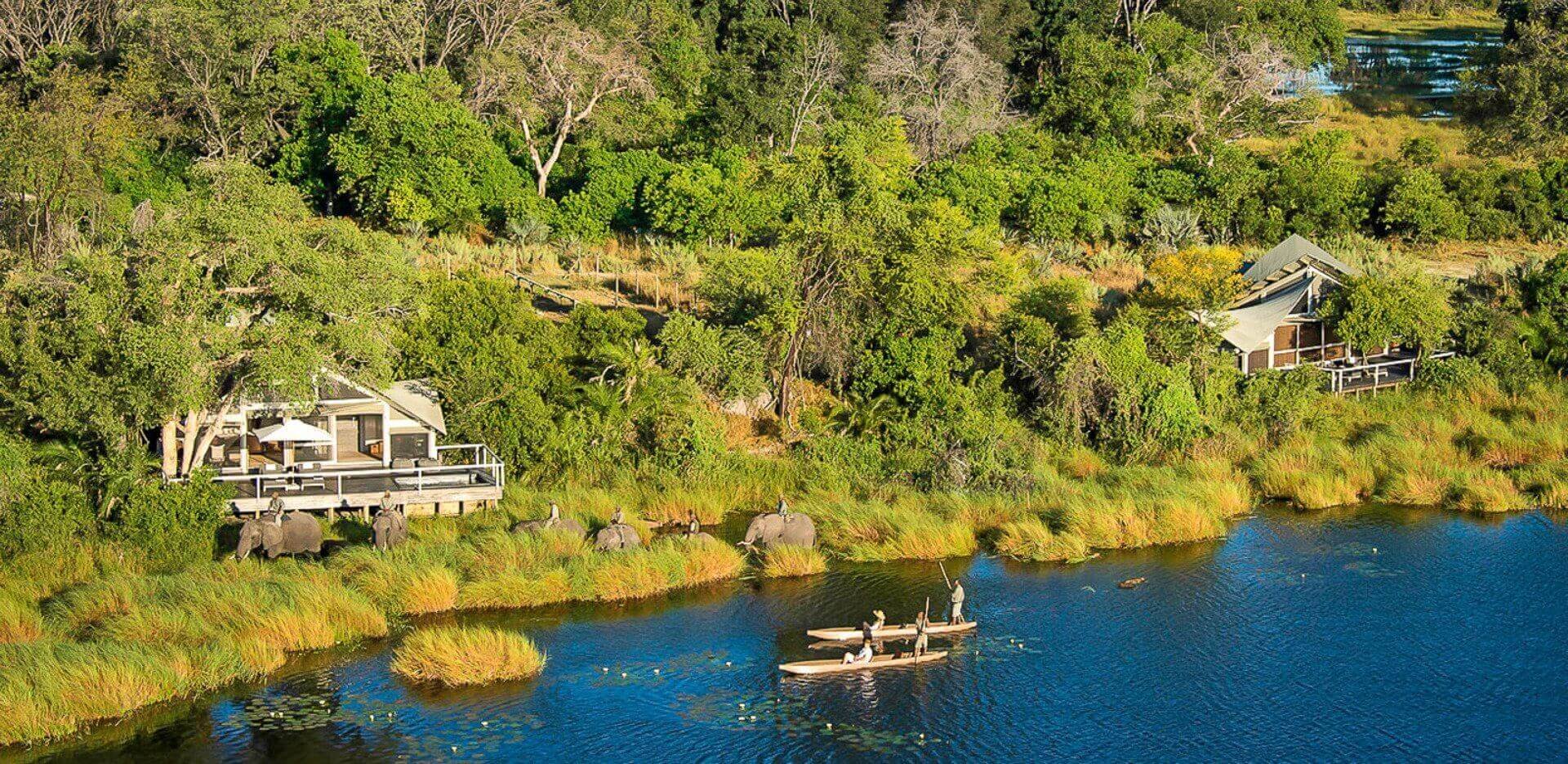 Abu Camp en Delta Okavango