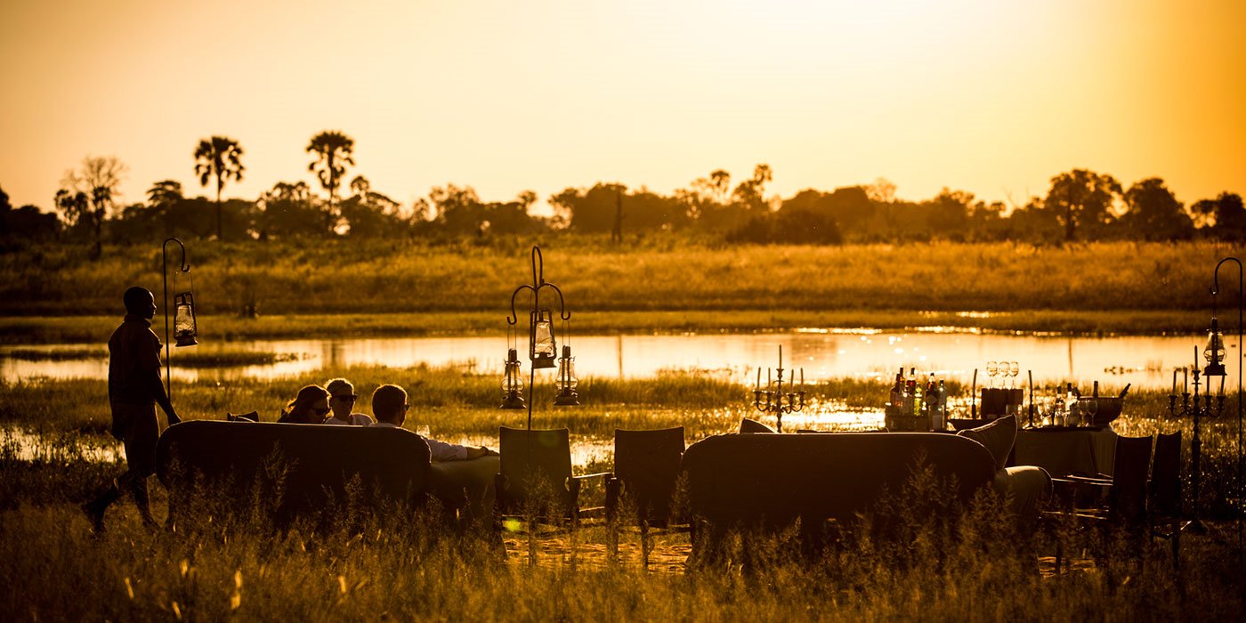 Abu Camp en Delta Okavango