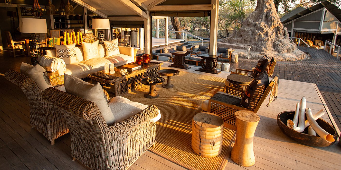 Abu Camp en Delta Okavango