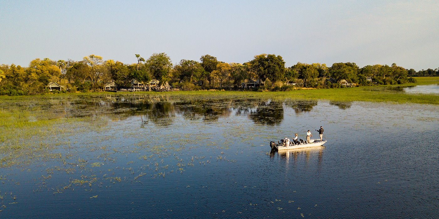 Abu Camp en Delta Okavango