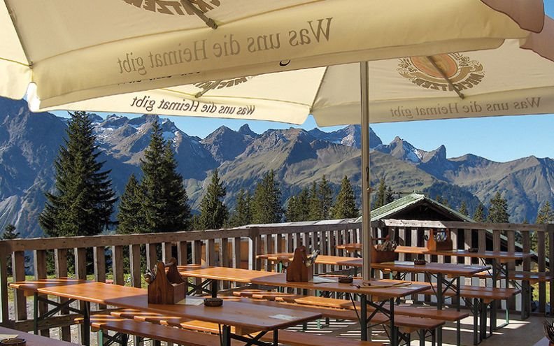 Neuhornbachhau en Austria