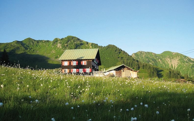 Neuhornbachhau en Austria