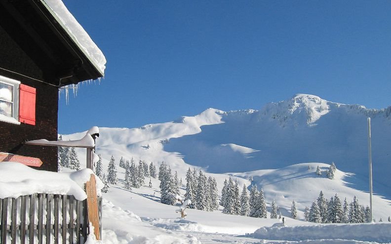 Neuhornbachhau en Austria