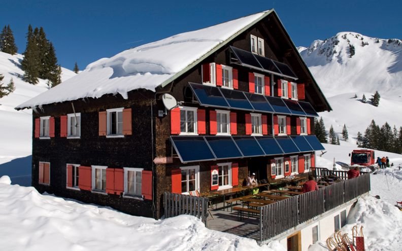 Neuhornbachhau en Austria