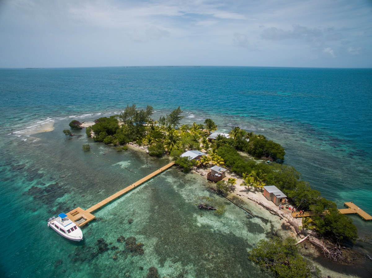 Coral Caye en Belize