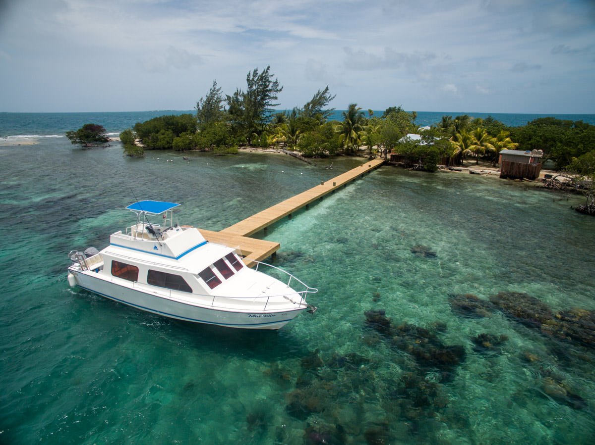 Coral Caye en Belize