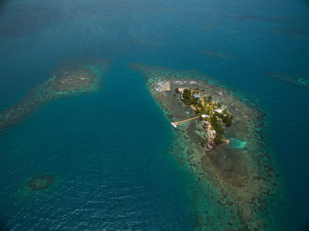 Coral Caye en Belize