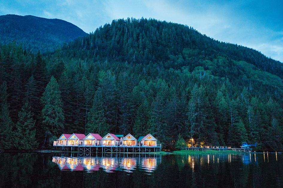 Nimmo Bay Resort en Canada