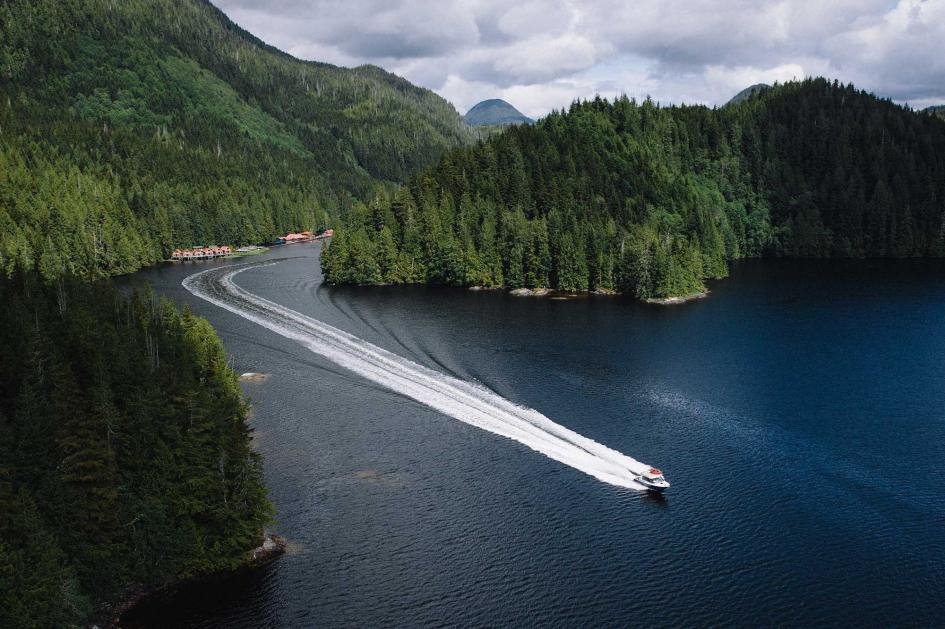 Nimmo Bay Resort en Canada