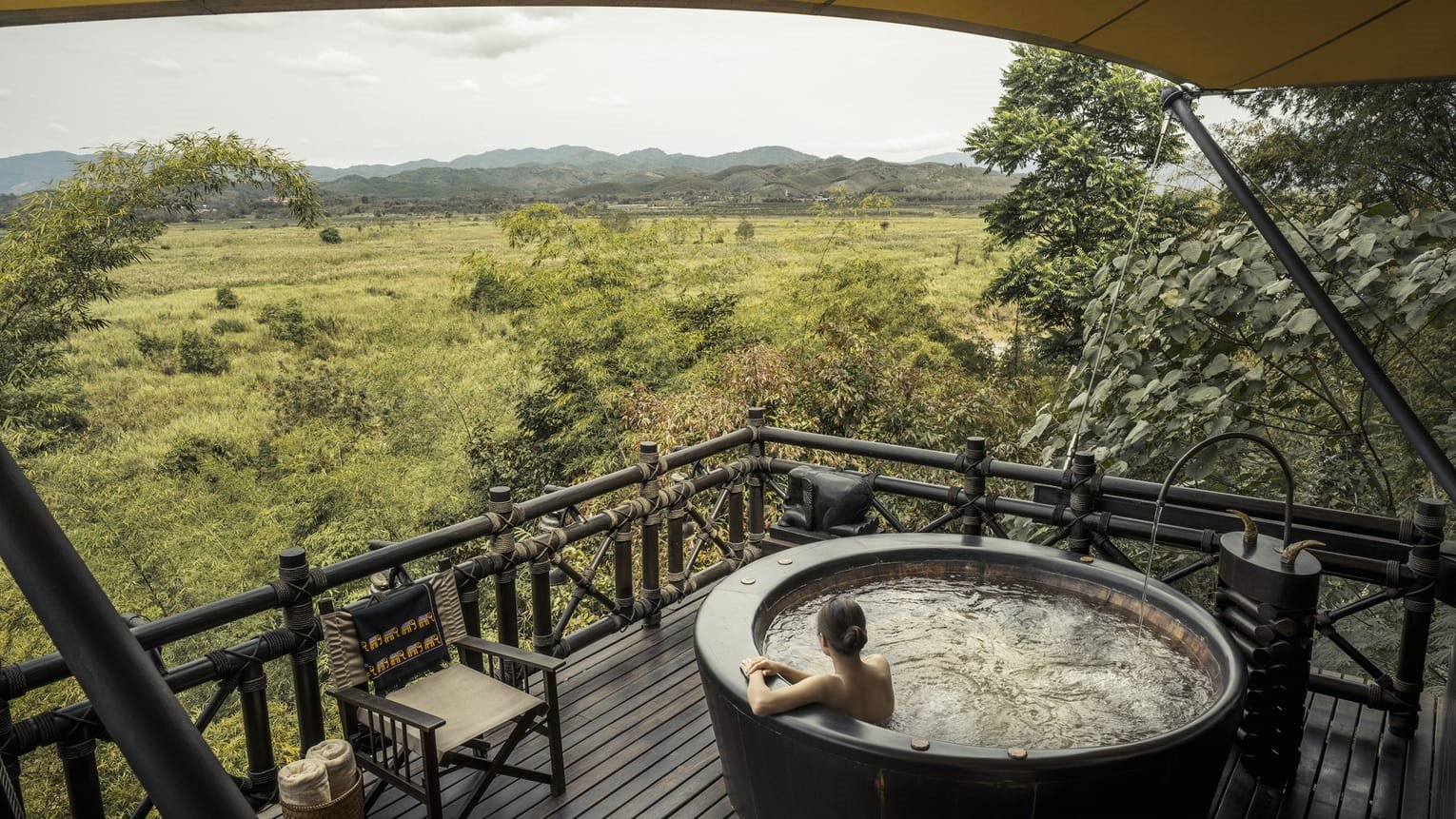 Four Seasons Tented Camp Golden Triangle en Chiang Rai