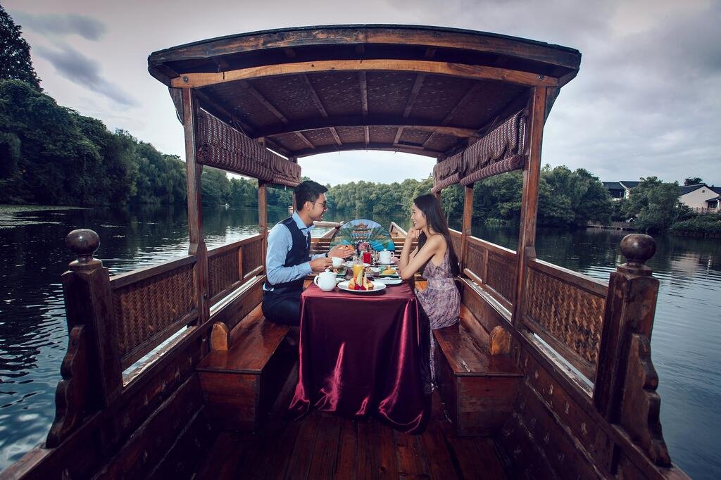 Four Seasons Hotel Hangzhou en West Lake en China