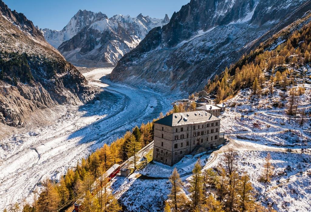 Refuge du Montenvers en France