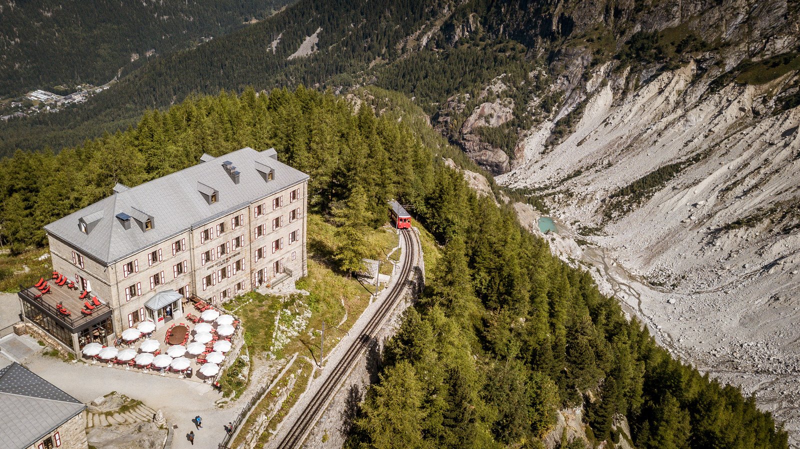 Refuge du Montenvers en France