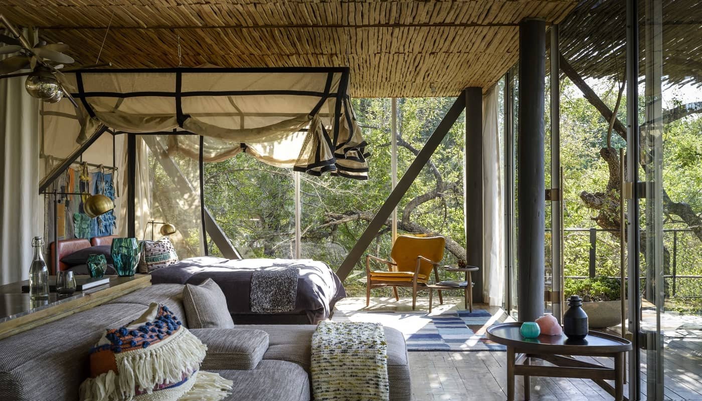 Singita Sweni Lodge en Singita Private Concession (Kruger)