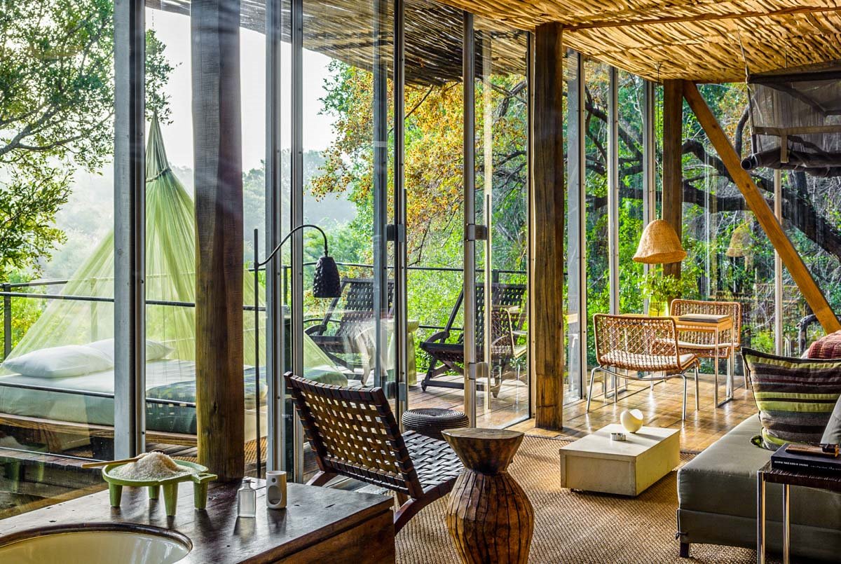 Singita Sweni Lodge en Singita Private Concession (Kruger)