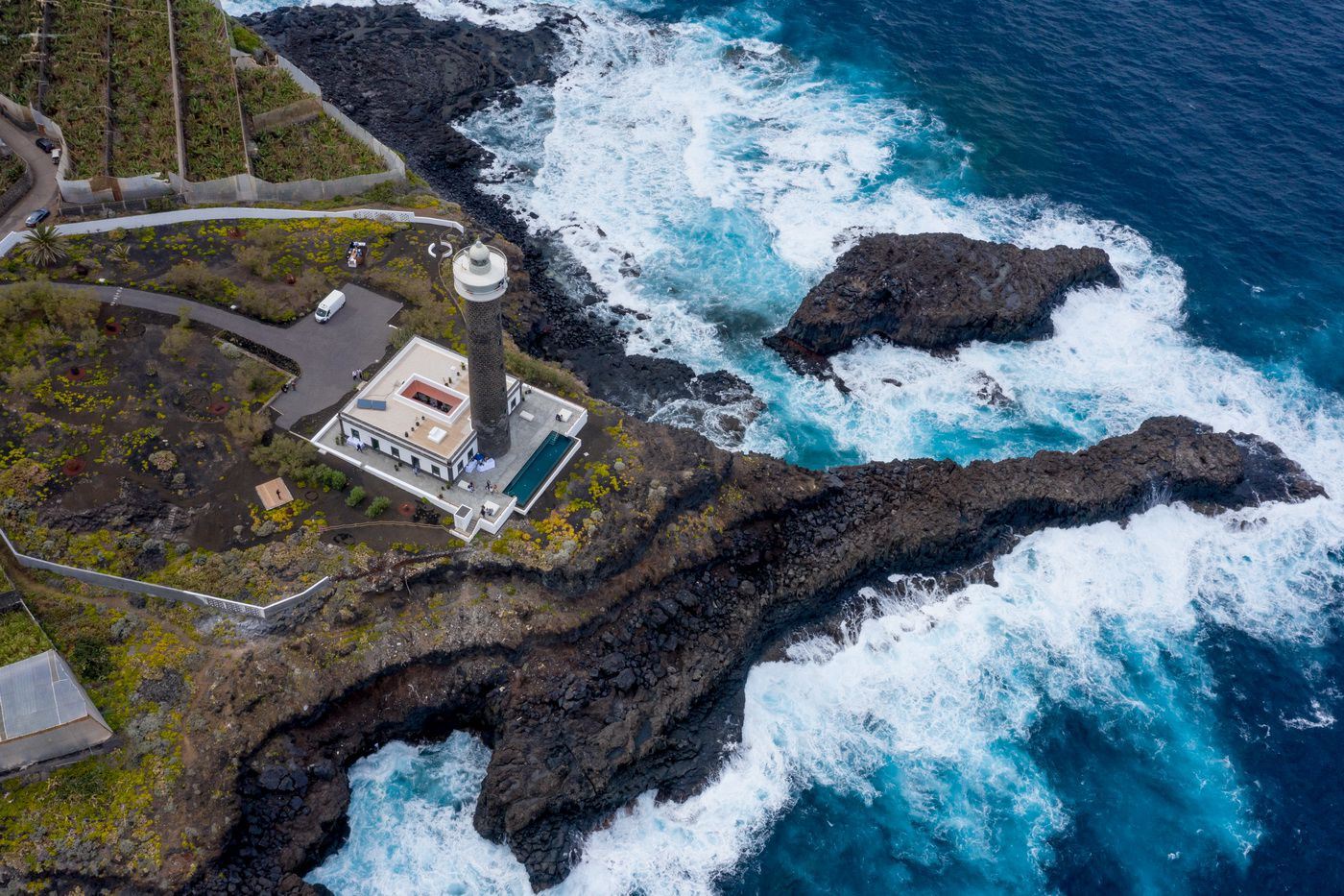 Faro de Punta Cumplida en La Palma