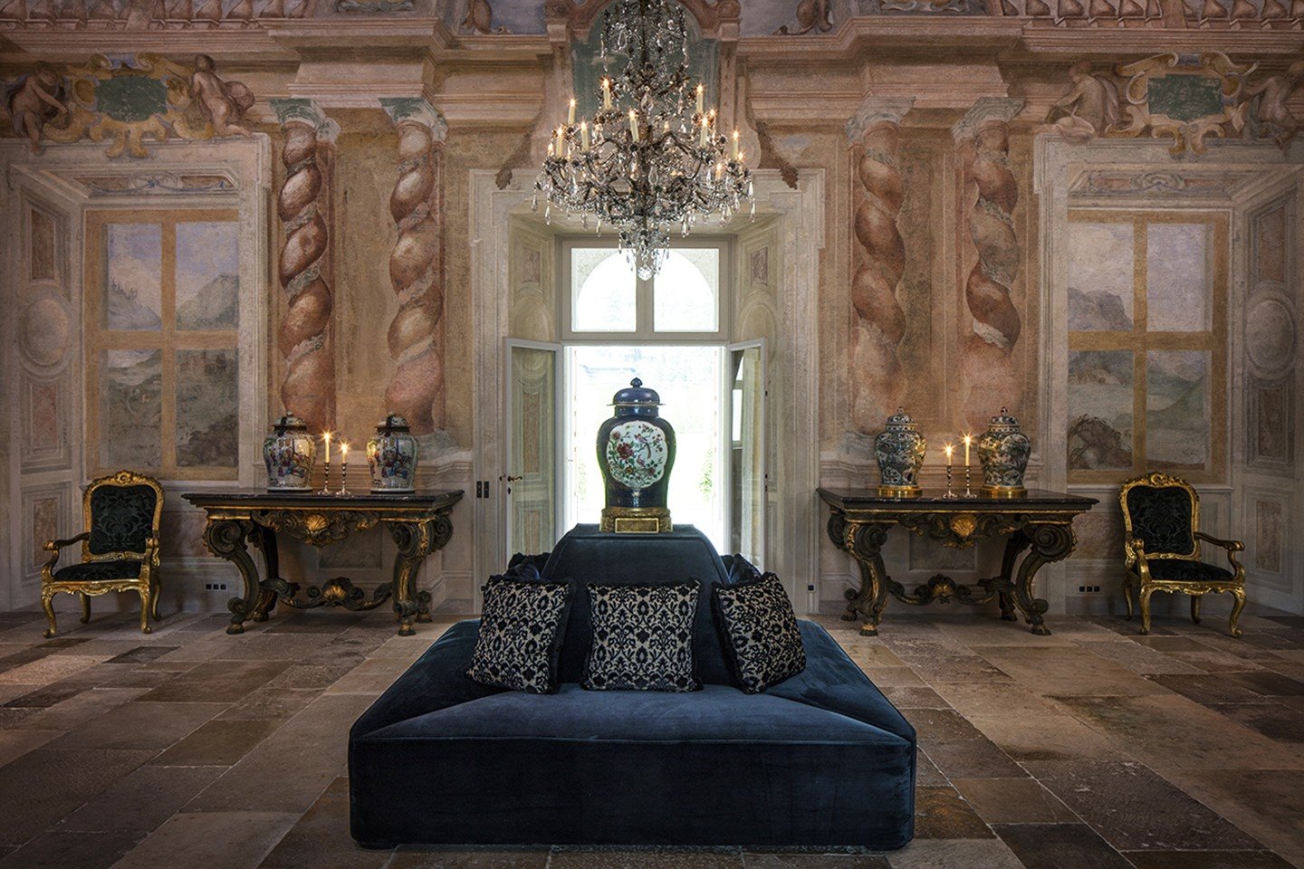 Villa Balbiano en Como