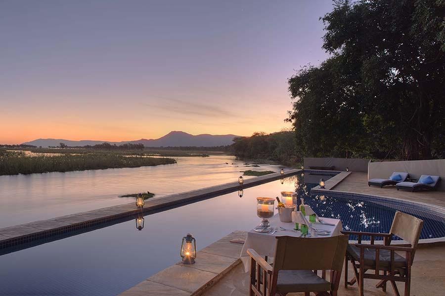 Sausage Tree Camp en Lower Zambezi