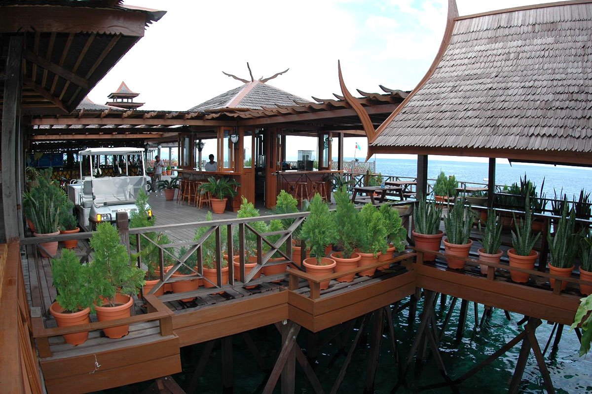 Mabul Water Lodge en Malaysia