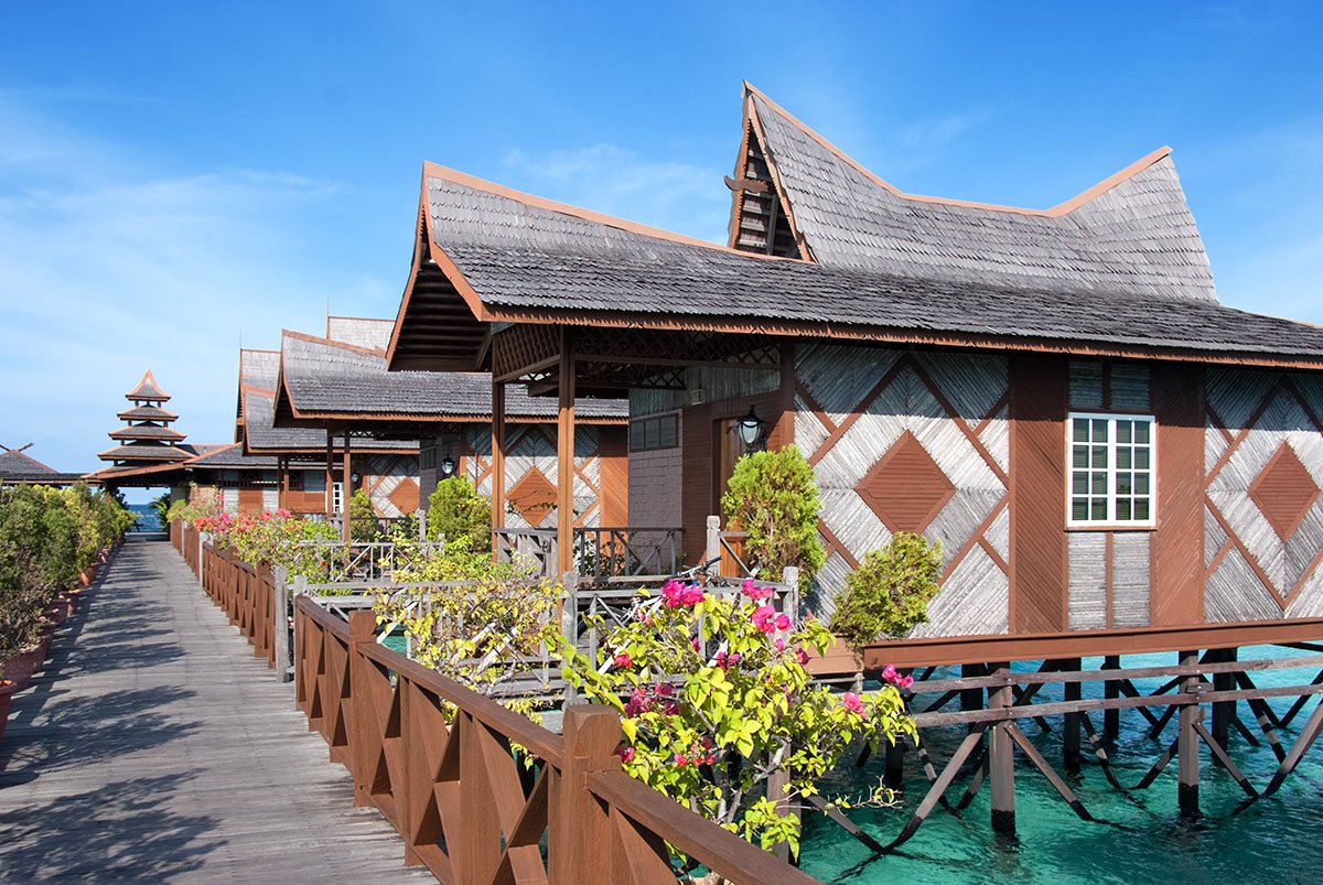 Mabul Water Lodge en Malaysia