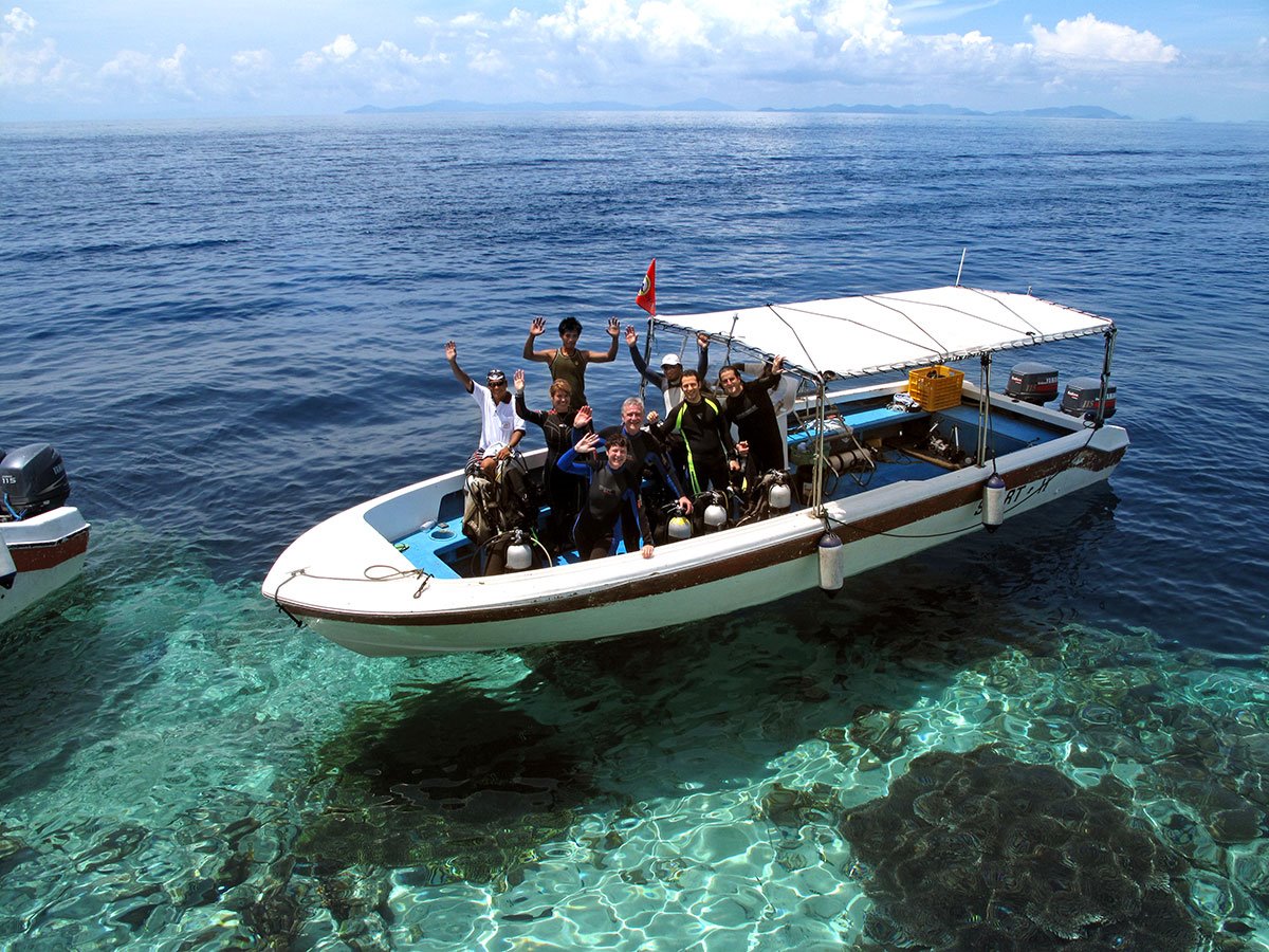 Mabul Water Lodge en Malaysia