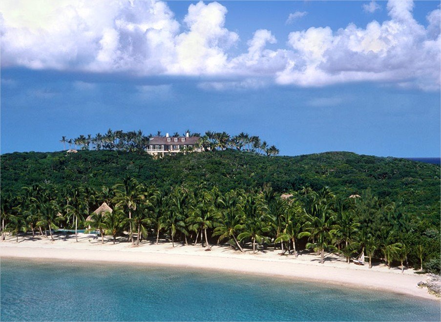Cayo Musha en Islas Privadas propiedad de David Copperfield
