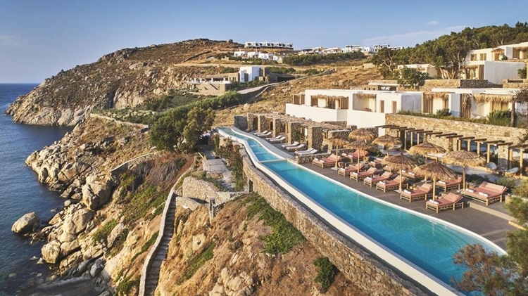 The Wild Hotel by Interni en Mykonos
