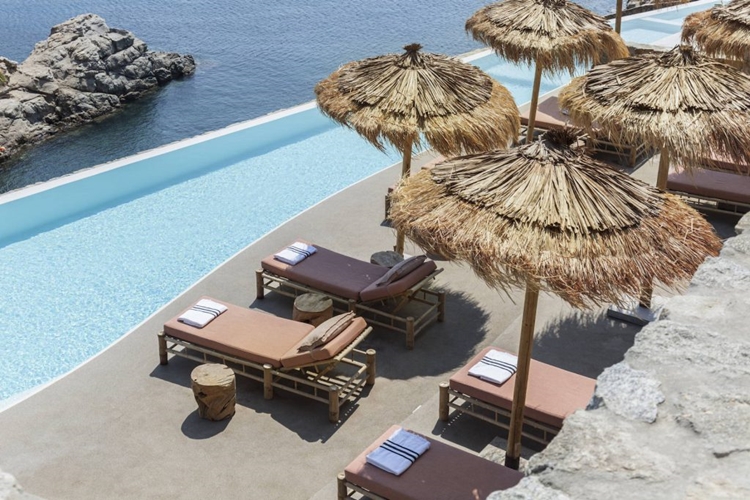 The Wild Hotel by Interni en Mykonos