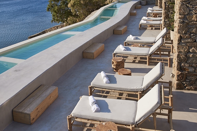 The Wild Hotel by Interni en Mykonos