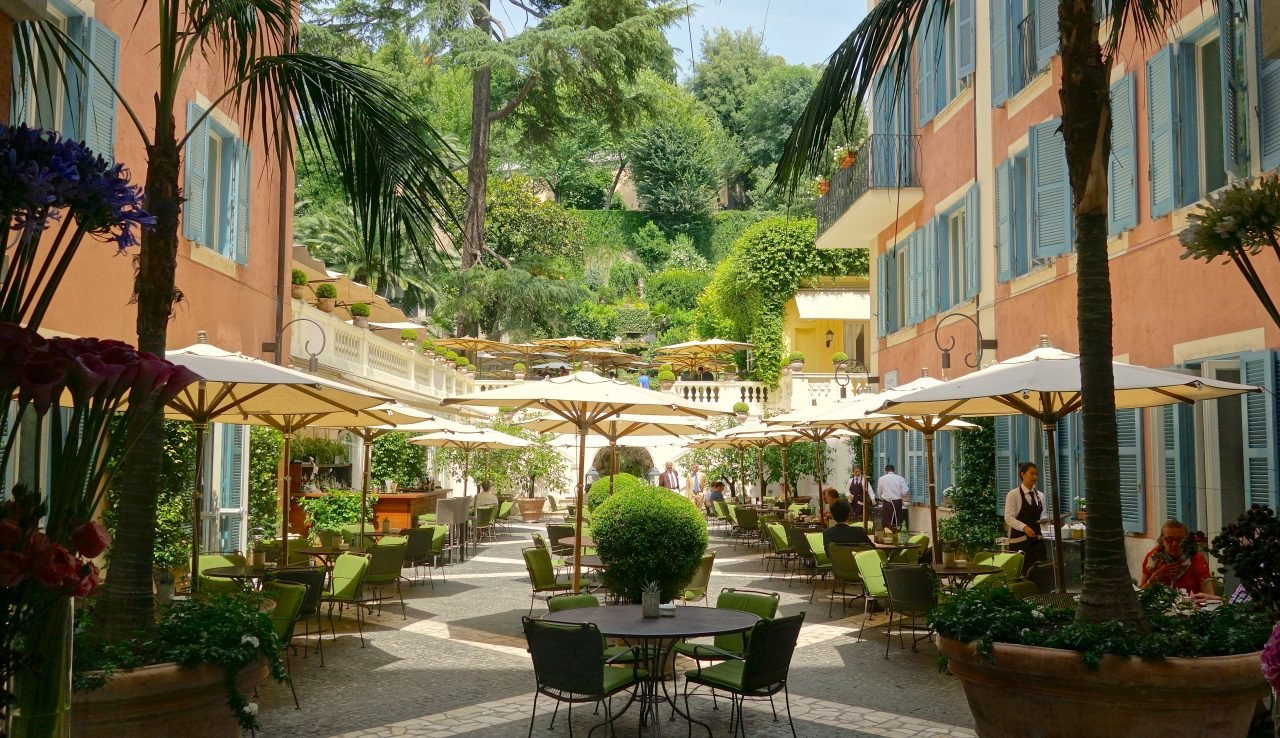 Hotel de Russie en Roma