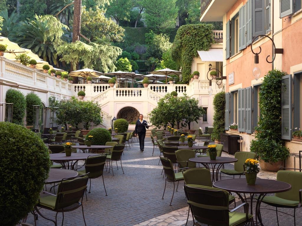 Hotel de Russie en Roma