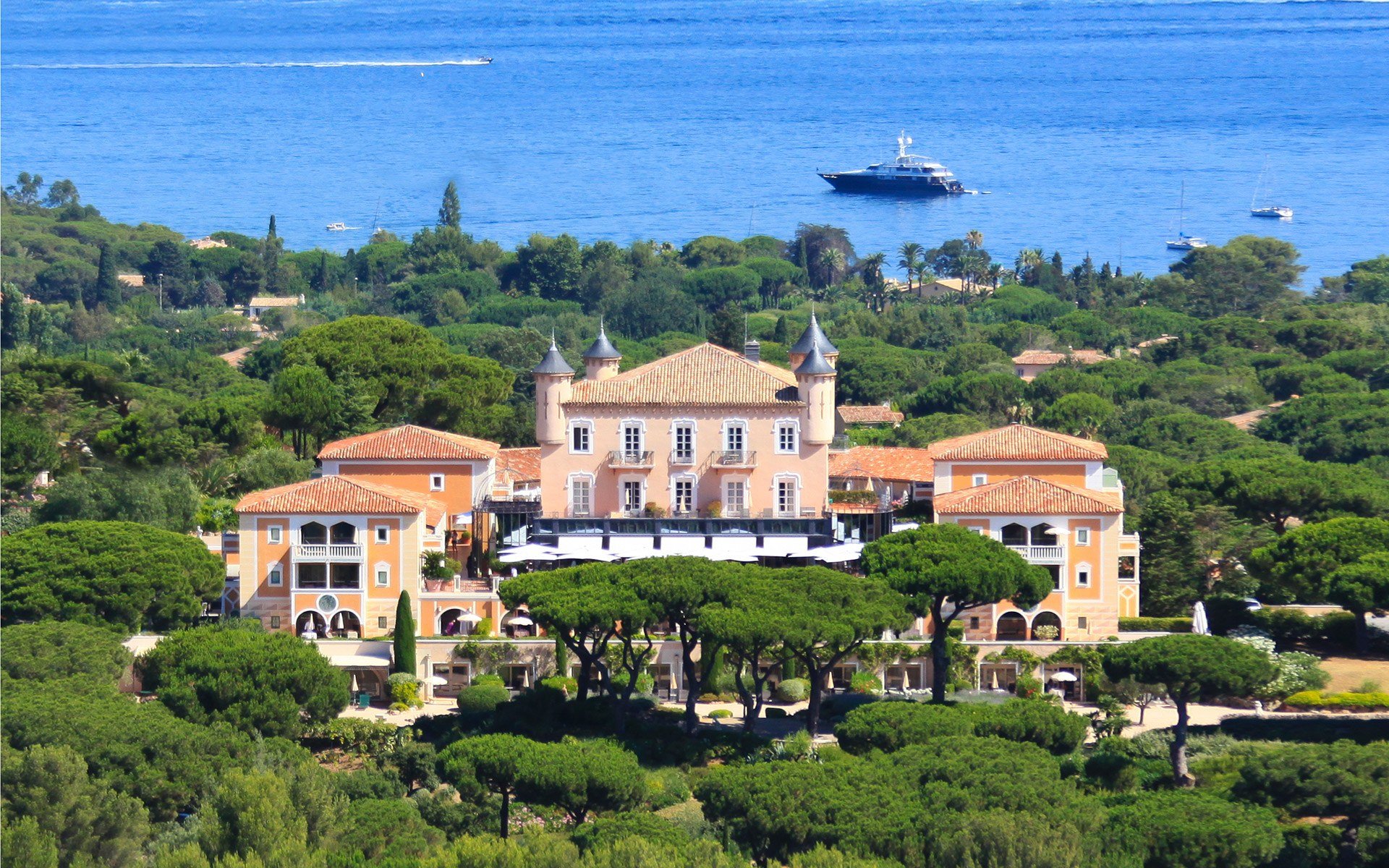 Château de la Messardière en Saint Tropez
