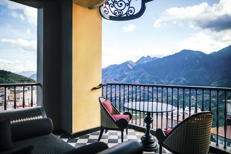 Hotel de la Coupole en Sapa