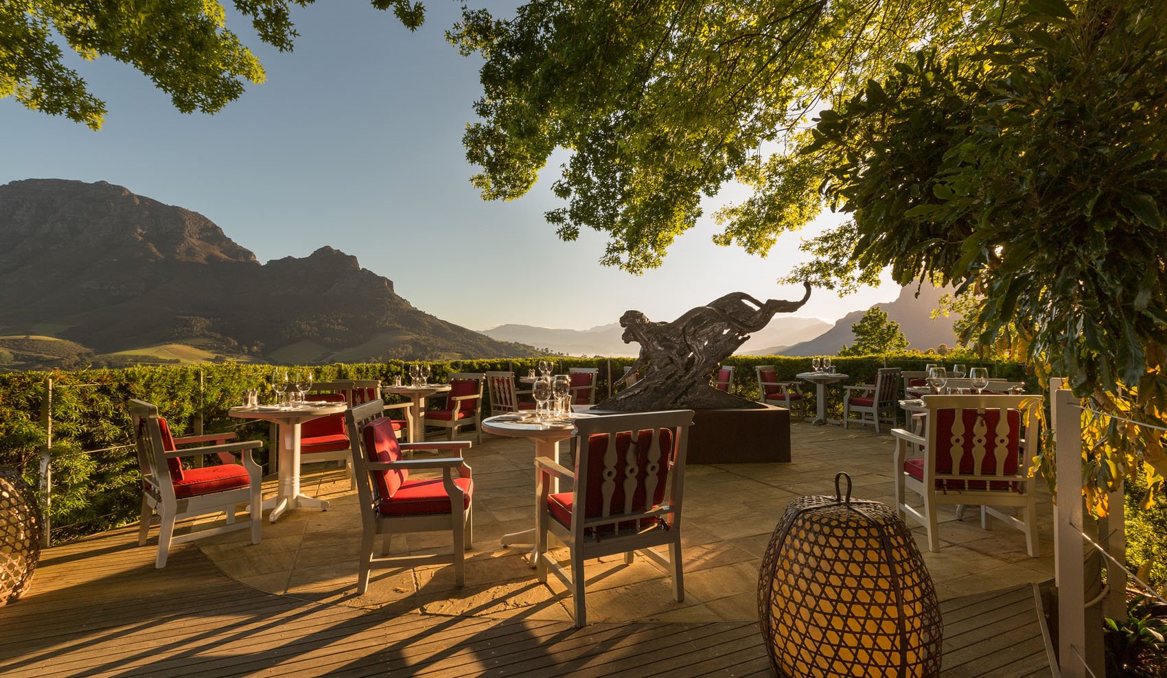 Delaire Graff Estate en Stellenbosch