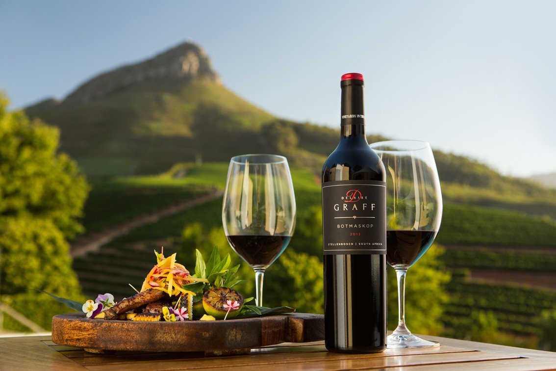 Delaire Graff Estate en Stellenbosch