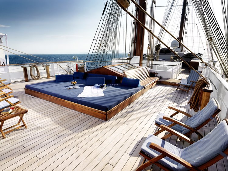 Sea Cloud II en Spain