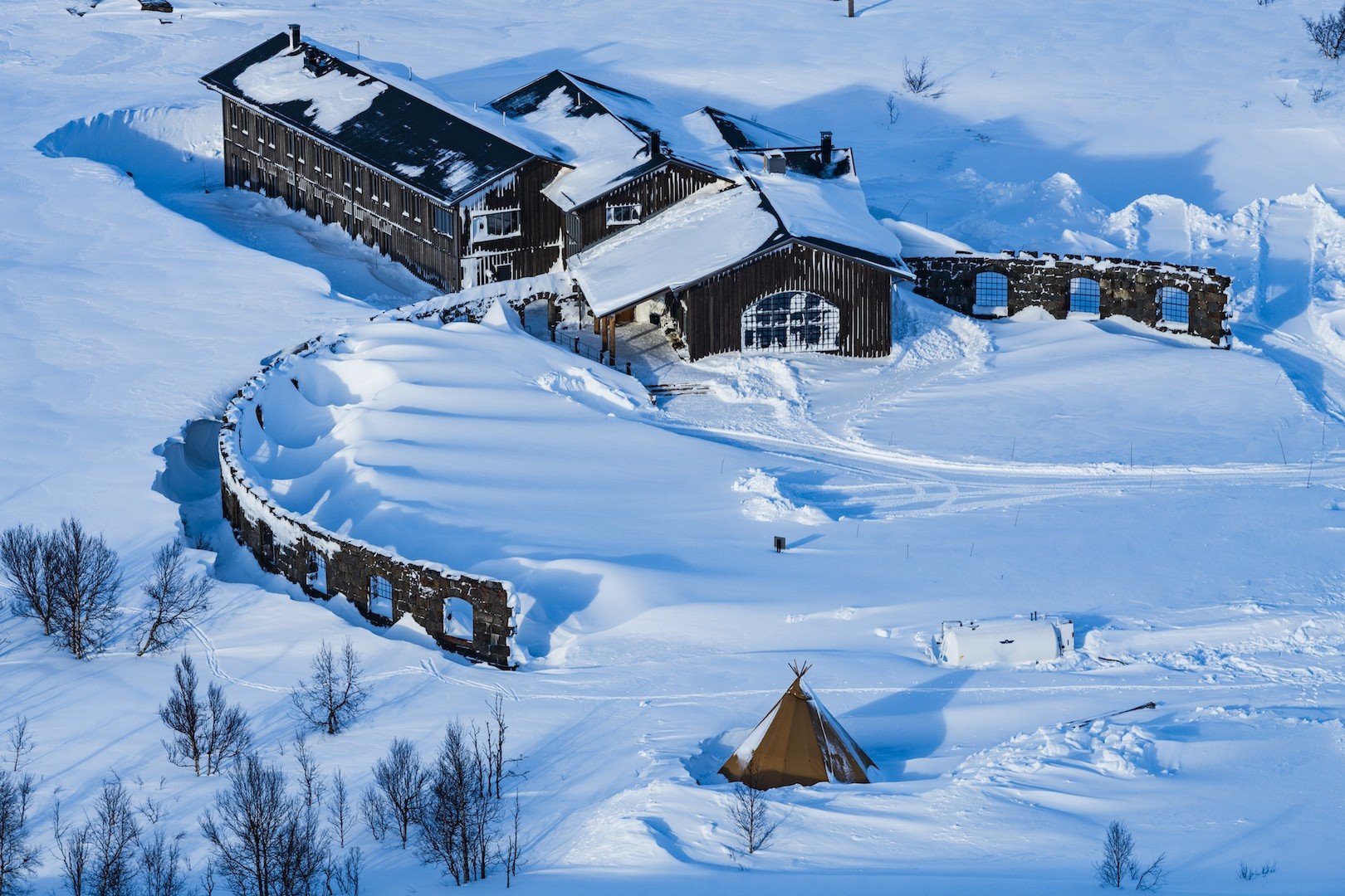Niekhu Mountain Lodge en Sweden