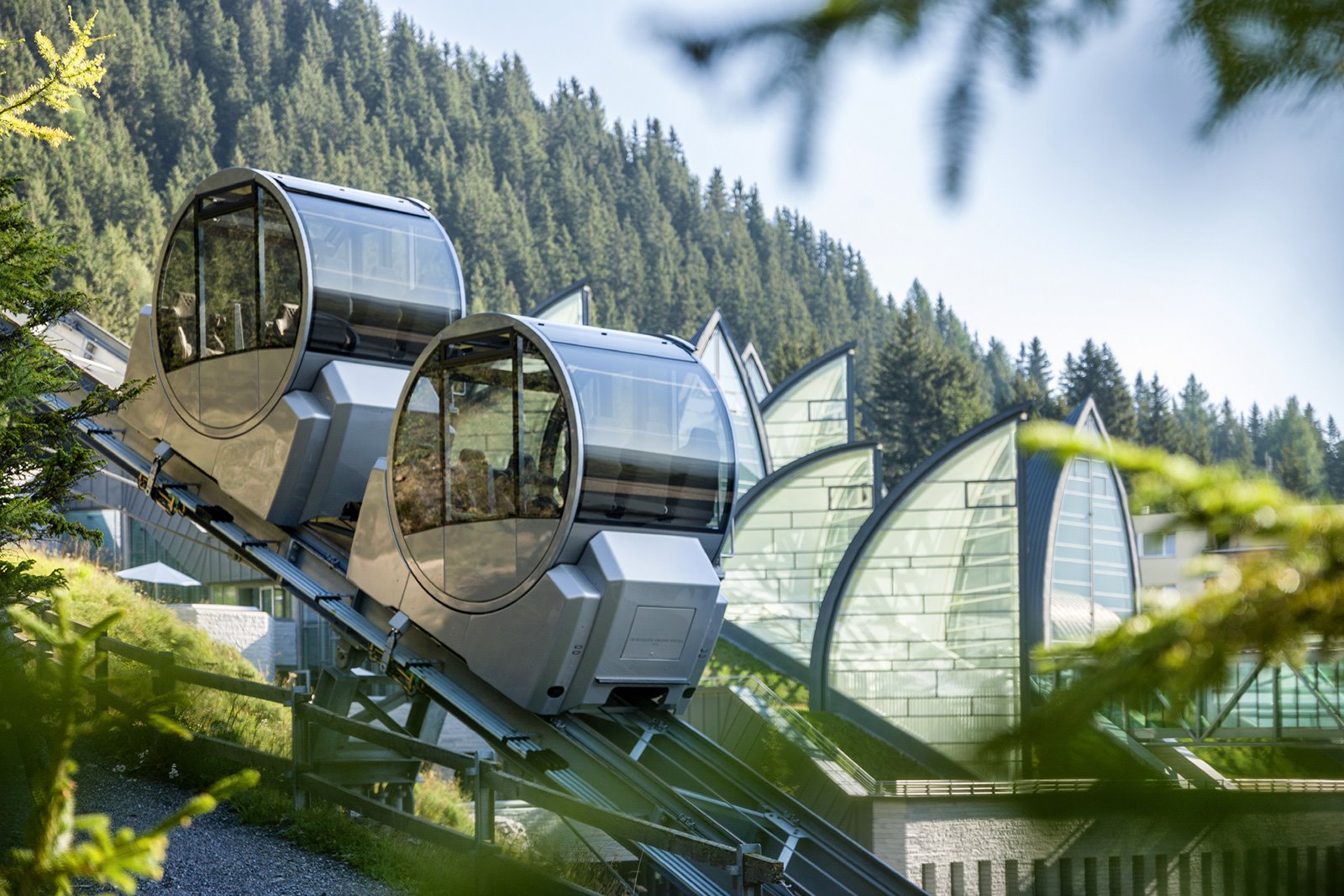 Tschuggen Grand Hotel en Switzerland