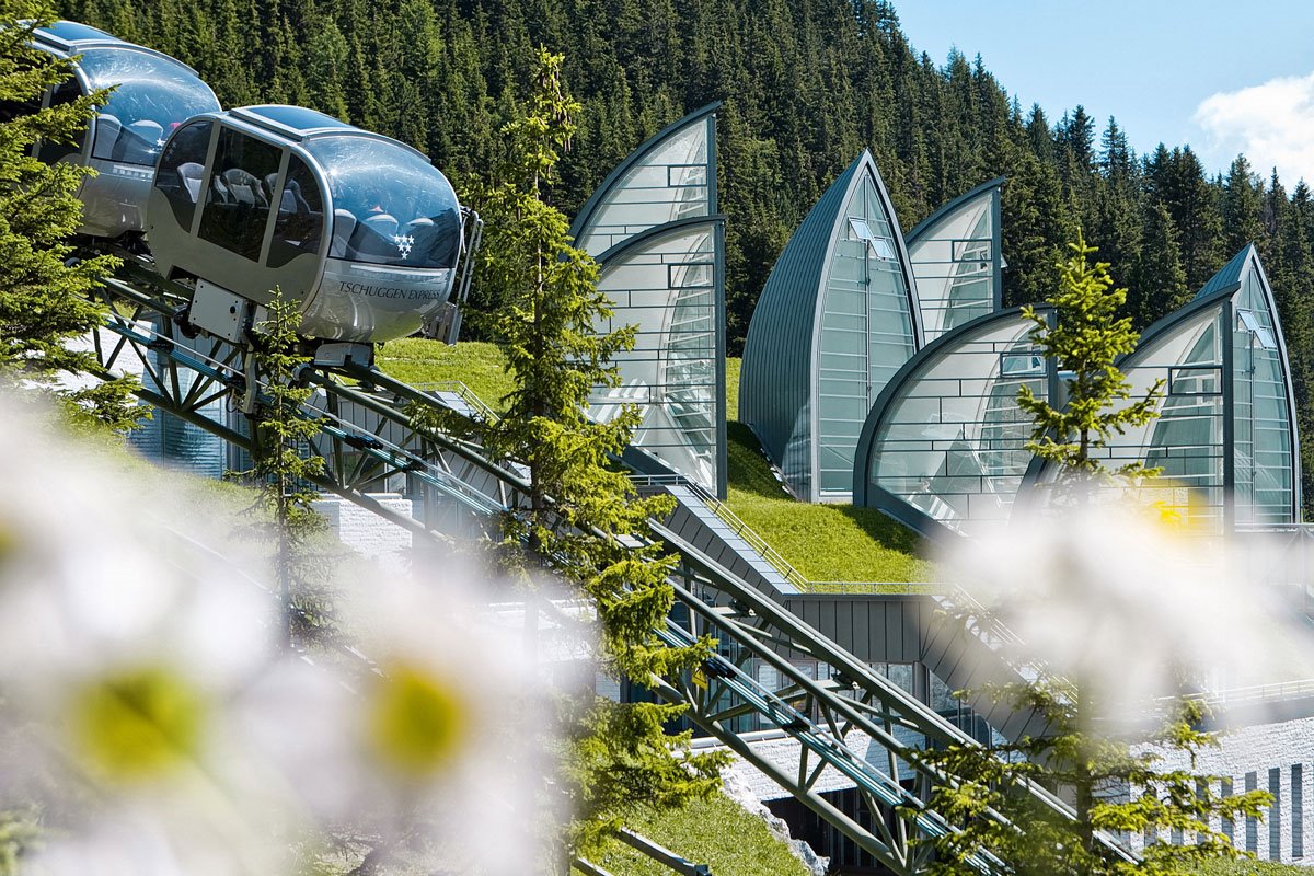 Tschuggen Grand Hotel en Switzerland