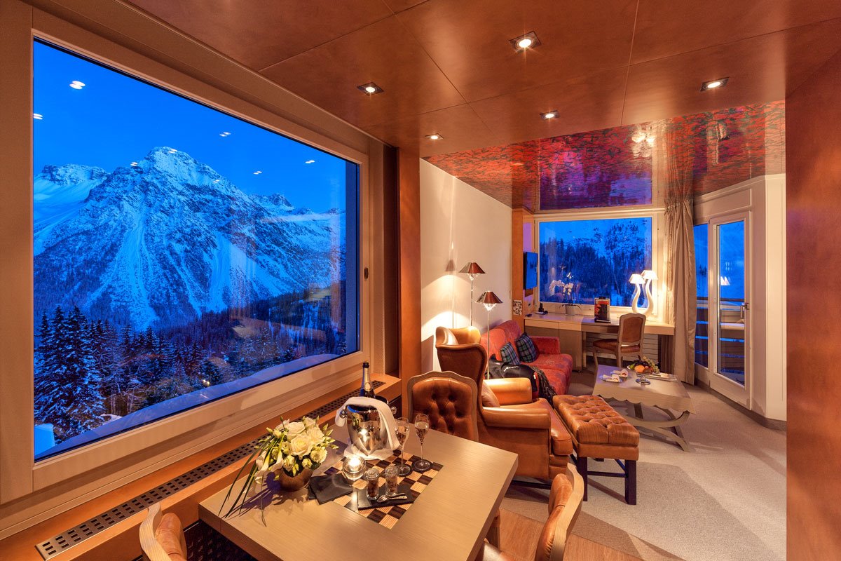 Tschuggen Grand Hotel en Switzerland