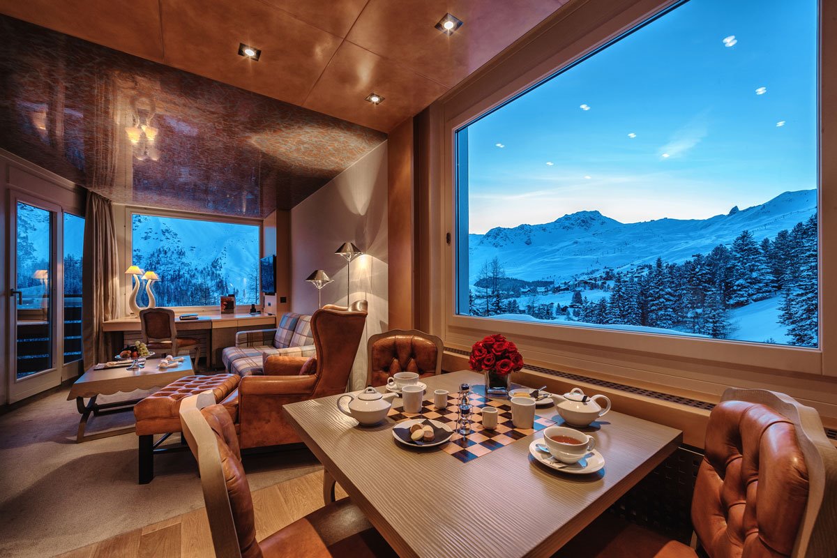 Tschuggen Grand Hotel en Switzerland